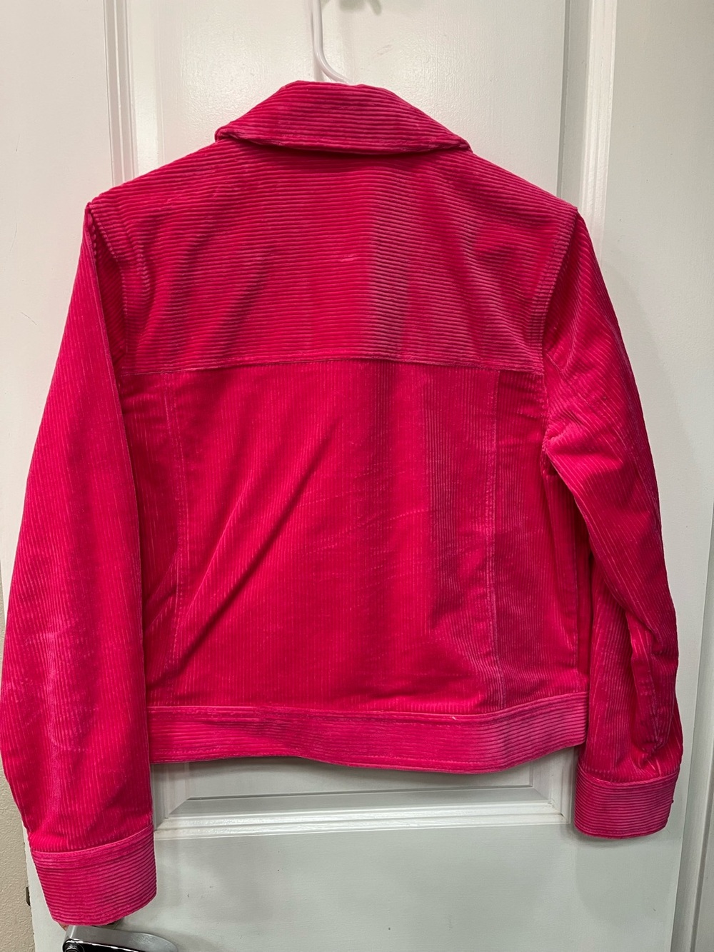 Corduroy Jacket Bright Pink - Picture 2 of 9